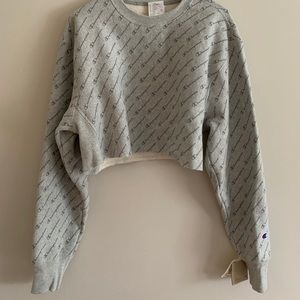 Champion cropped sweatshirt